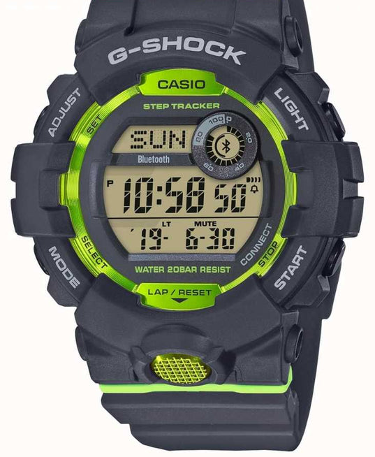 CASIO G-SHOCK Mens Digital Quartz Watch with Resin Strap #GBD-800-8ER