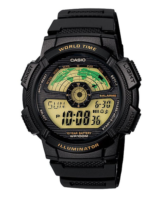 CASIO classic digital resin band watch #AE-1100W-1BVSDF