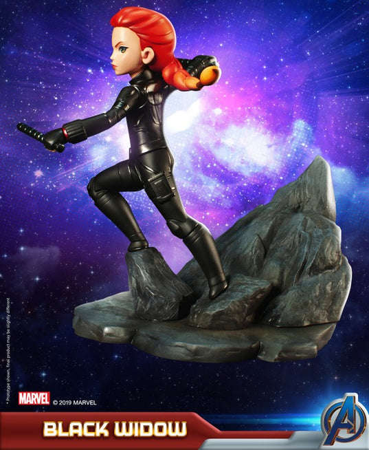 漫威復仇者聯盟：黑寡婦正版模型手辦人偶玩具 Marvel's Avengers: Endgame Premium PVC Black Widow figure toy side