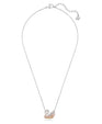 Iconic Swan Pendant front