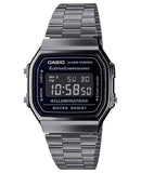 Casio A168WGG-1BDF Digital Retro Stainless Steel Watch