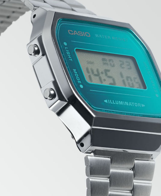 casio A168WEM-2EF side