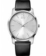 NEW Calvin Klein City Leather Mens Watches - Black K2G211C6
