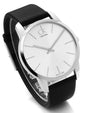 NEW Calvin Klein City Leather Mens Watches - Black K2G211C6