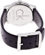 NEW Calvin Klein City Leather Unisex Watches - Silver K2G231C6