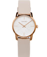 NEW Calvin Klein City Leather Ladies Watches - Beige K2G236X6
