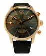 NEW Calvin Klein City Leather Mens Watches - Brown K2G276G3