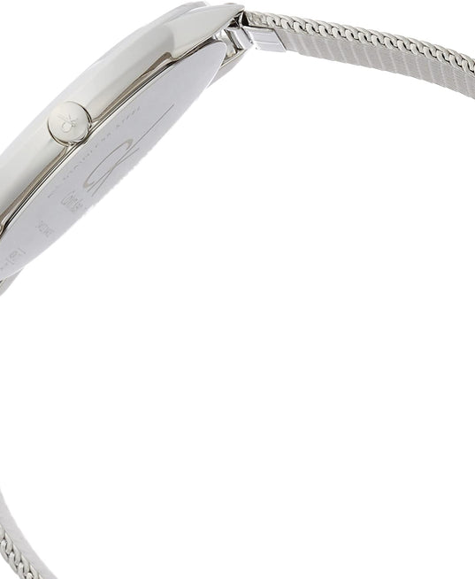 NEW Calvin Klein Minimal Steel Mens Watches - Silver K3M2112Z