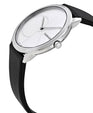 NEW Calvin Klein Minimal Leather Mens Watches - Black K3M211CY