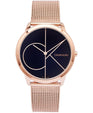 NEW Calvin Klein Minimal PVD Unisex Watches - Rose K3M21621