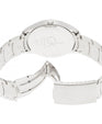 NEW Calvin Klein Classic Fabric Strap Mens Watches - Silver K4D2114Z