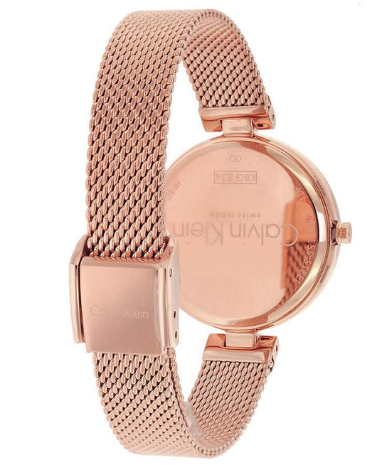 NEW Calvin Klein Authentic PVD Ladies Watches - Rose K8G23626