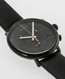 NEW Calvin Klein High Noon Leather Ladies Watches - Black K8M274CB