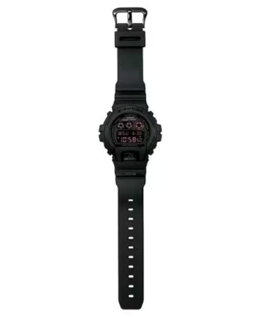 Casio-DW-6900MS-1DR with strap