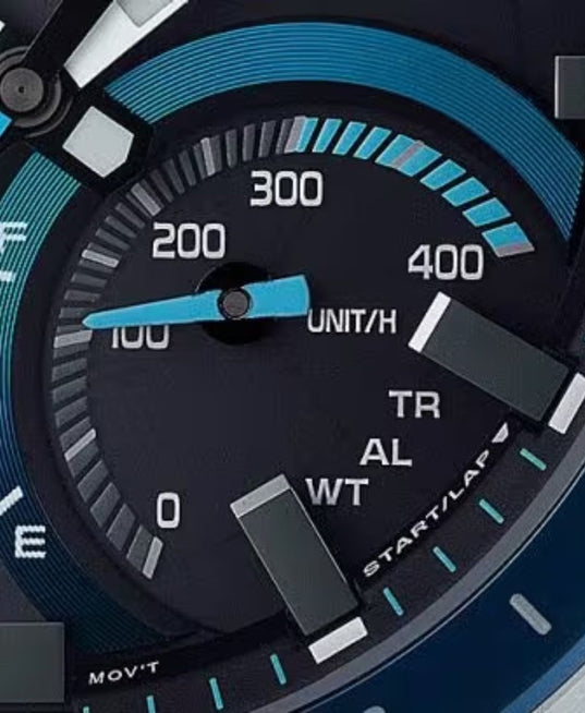 Casio-ECB-900DB-1BDR zoom in