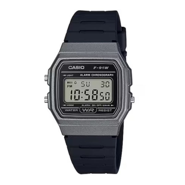Casio F-91WM-1BDF Classic Black Digital Watch