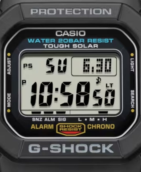 Casio G-5600UE-1DR zoom in