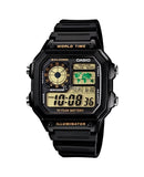 Casio Youth-Digital AE-1200WH-1BVDF World Time Watch