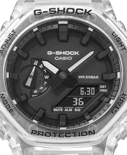 GA-2100SKE-7AER close up