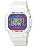 Casio G-Shock DW-5600DN-7DR Psychedelic White Digital Watch