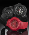 CASIO G-Shock Resin Band 200-meter water resistance #AW-500BB-4EDR