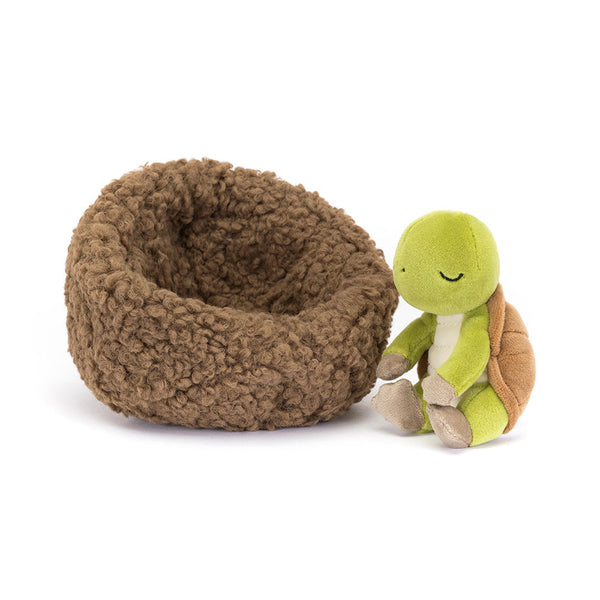 Jellycat Hibernating Tortoise HIB3T front
