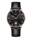 MIDO Commander Big Date: Black & Rose Gold Elegance M0216263605100