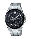 Casio Enticer MTP-E306D-5ADF Silver Stainless Steel Men's Watch