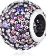 Pandora Pink sparkles pavÃ© ball charm #791261ACZMX