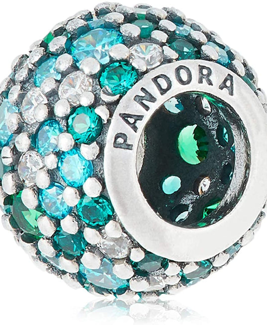 Ocean Mosaic PavÃ© Ball Charm #791261MCZMX