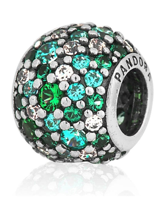 Ocean Mosaic PavÃ© Ball Charm #791261MCZMX