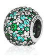 Ocean Mosaic PavÃ© Ball Charm #791261MCZMX