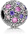 Pandora Fancy Purple Cosmic Stars Clip #791286CFPMX