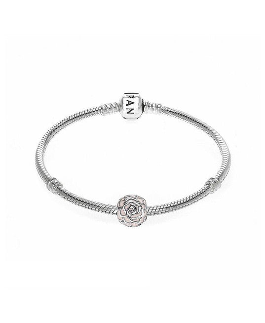 Pandora Pink rose clip #791292EN40