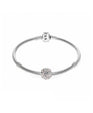 Pandora Pink rose clip #791292EN40