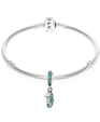 Pandora SEND A GIFT IDEA Tropical seahorse pendant charm #791311MCZ