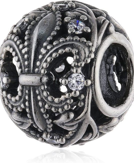 Pandora Fleur de Lis Openwork Charm 791378CZ - Sterling Silver