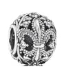 Pandora Fleur de Lis Openwork Charm #791378CZ