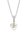 Pandora I Love You Forever Heart Dangle Charm #792042CZ