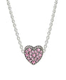 Pandora Pink Dazzling Heart Charm #792069PCZ