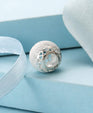Pandora Glittering Texture Heart Charm #792097