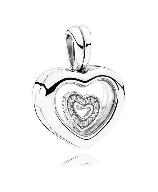 PANDORA Heart Locket - Small #792111CZ