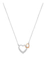 SWAROVSKI Dear Clear Crystal & Rose Gold Small Heart Pendant #5156815