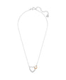 SWAROVSKI Dear Clear Crystal & Rose Gold Small Heart Pendant #5156815