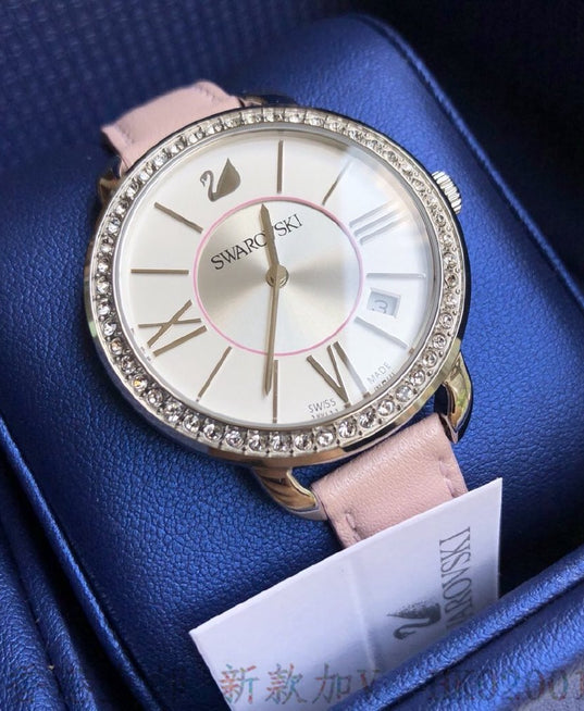 SWAROVSKI Aila Day Quartz Crystal White Dial Ladies Watch #5182189