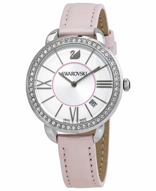 SWAROVSKI Aila Day Quartz Crystal White Dial Ladies Watch #5182189