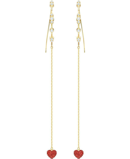 SWAROVSKI Women Stainless Steel Dangle & Drop Earrings #5455568