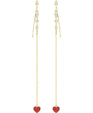 SWAROVSKI Women Stainless Steel Dangle & Drop Earrings #5455568