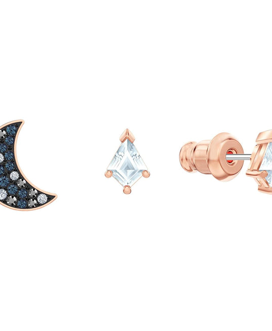 SWAROVSKI Symbolic Pierced Earrings set - Multi-colored & Rose-gold tone plated #5494353