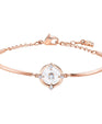 SWAROVSKI North Medium Bangle - White & Rose-gold tone plated #5495771